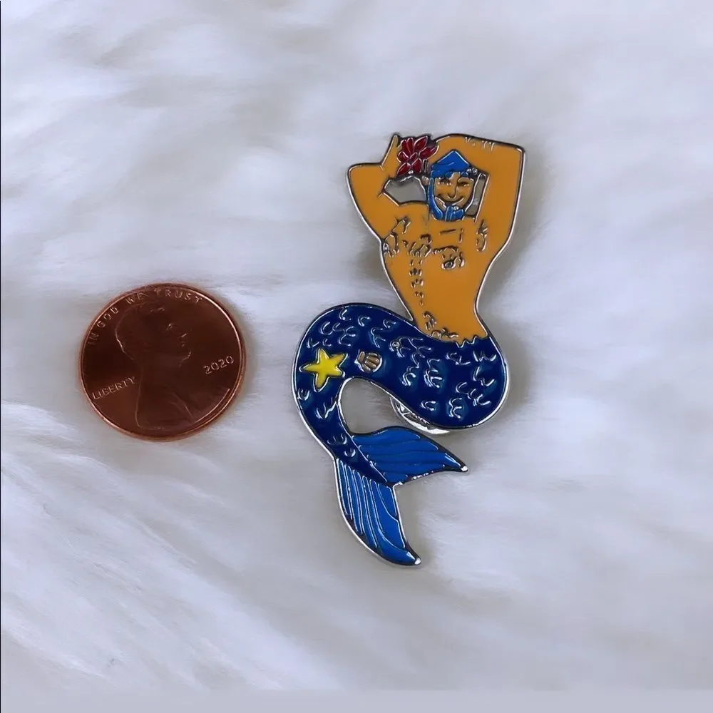 Merman 🧜‍♂️ Enamel Pin/ Brooch